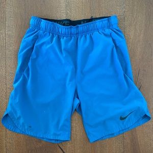 Blue Nike Flex Shorts Small
